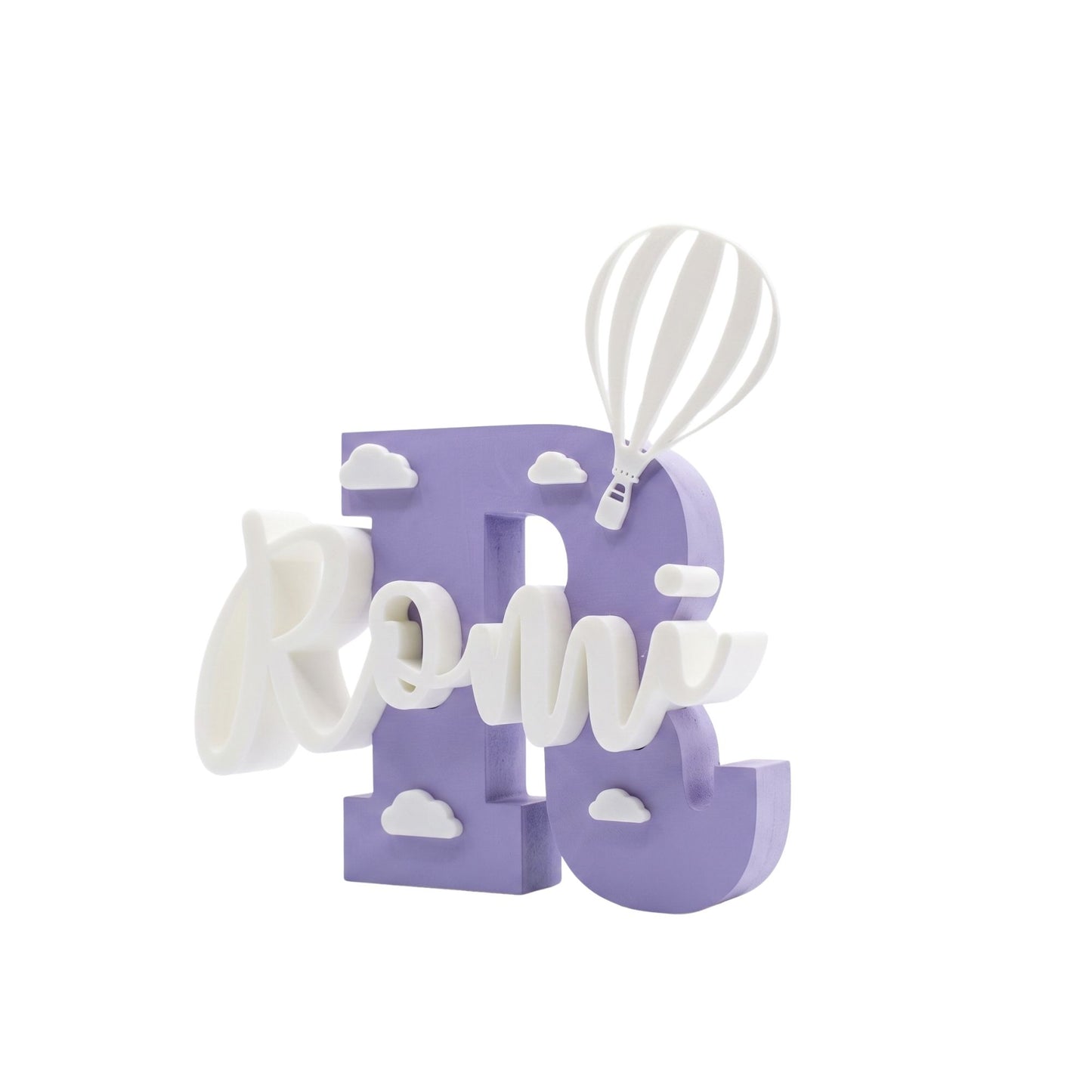 Customized Plastic Baby Name Sign