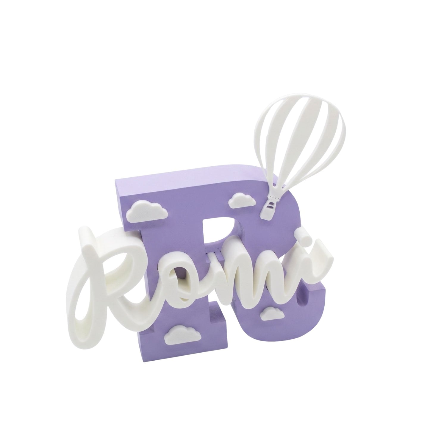Customized Plastic Baby Name Sign