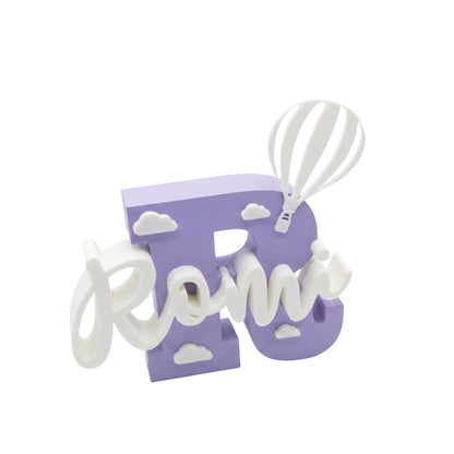 Customized Plastic Baby Name Sign