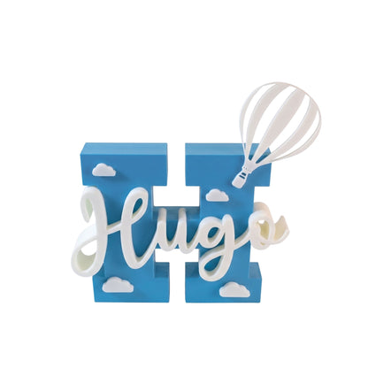Customized Plastic Baby Name Sign