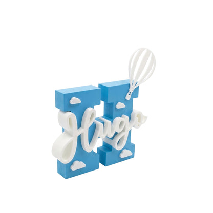 Customized Plastic Baby Name Sign