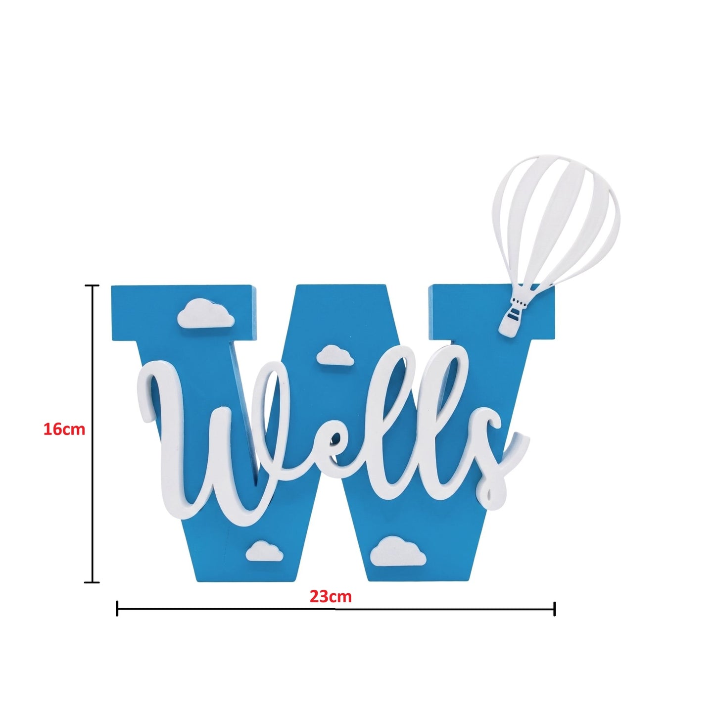 Customized Plastic Baby Name Sign